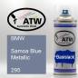 Preview: BMW, Samoa Blue Metallic, 295: 400ml Sprühdose, von ATW Autoteile West.